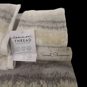Common thread Bath New 6pc Common Thread 0 Cotton Bath Towel